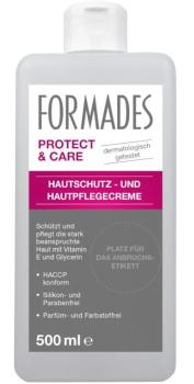 Formades Protect & Care Hautschutzcreme, 500 ml